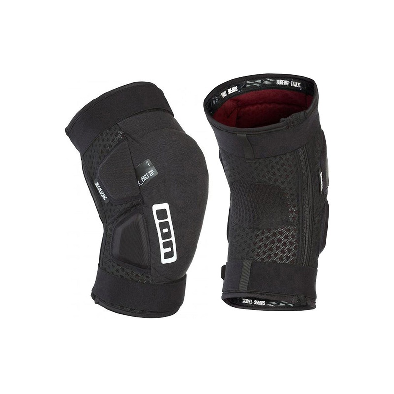 ION K-Pact Zip Knee Pads - Black