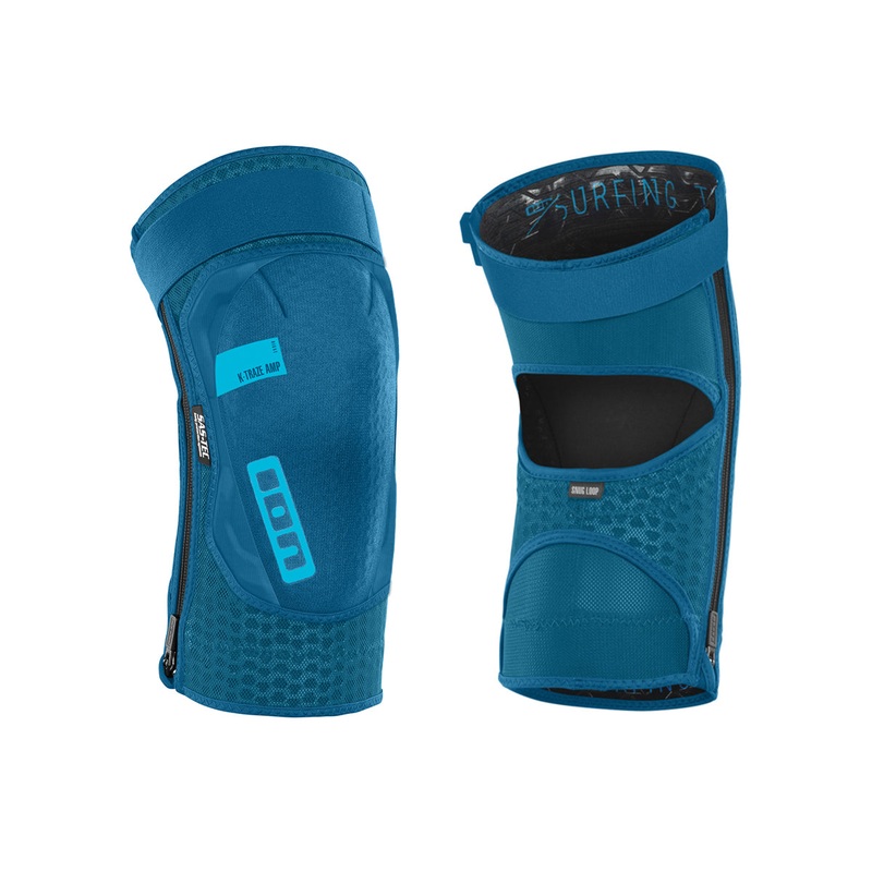 ION K-Traze AMP Zip Knee Pads - Ocean Blue - 2019