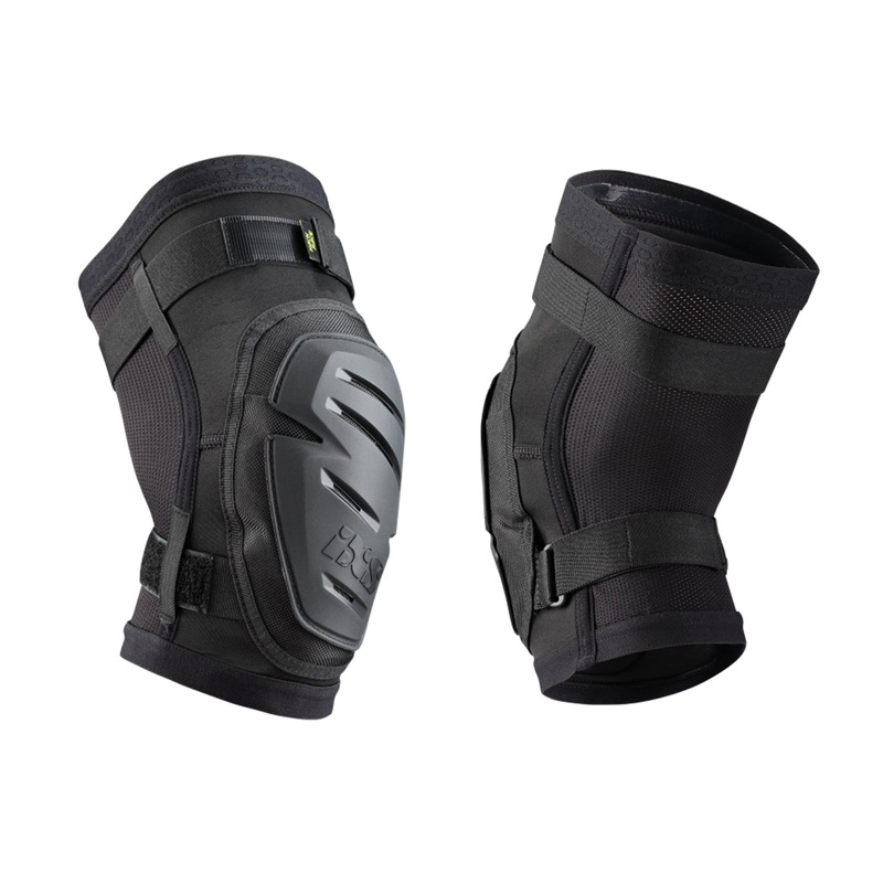 iXS Hack Race Knee Guard - Black