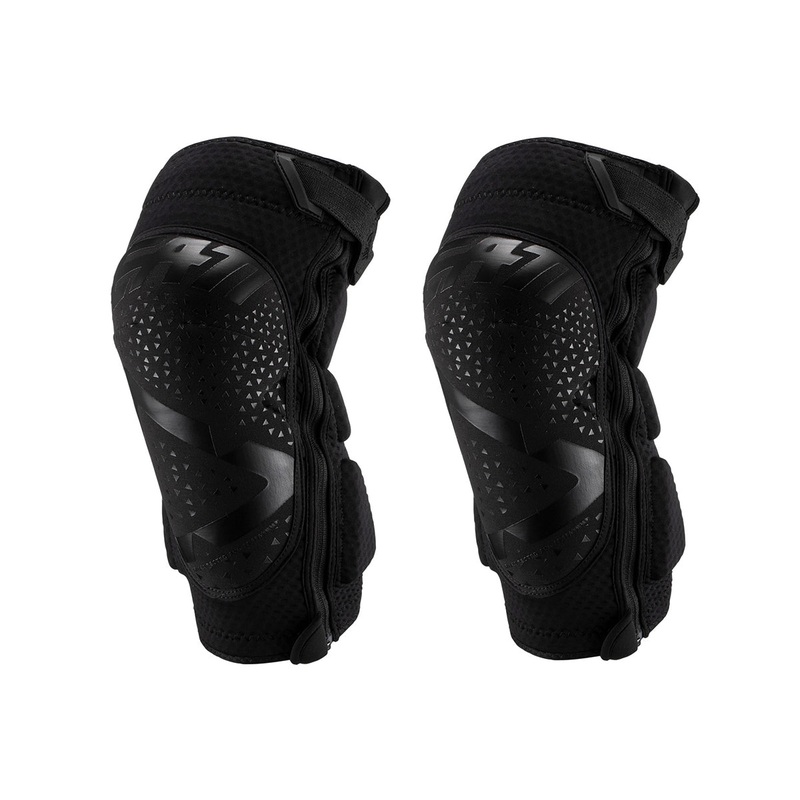 Leatt 3DF 5.0 Zip Knee Guard - Black