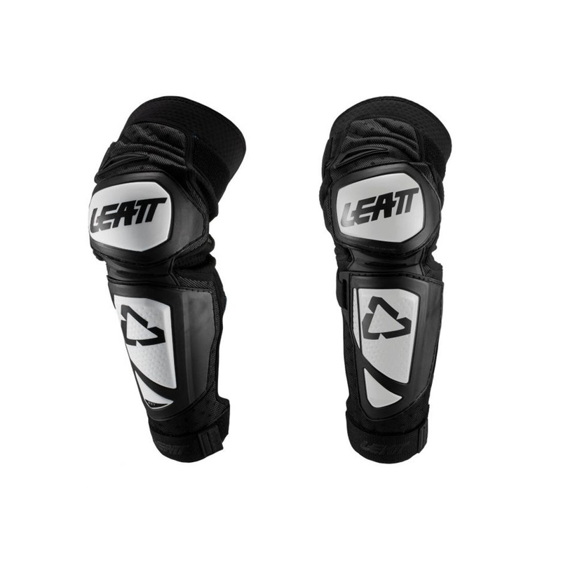 Leatt EXT Junior Knee Guard - White-Black