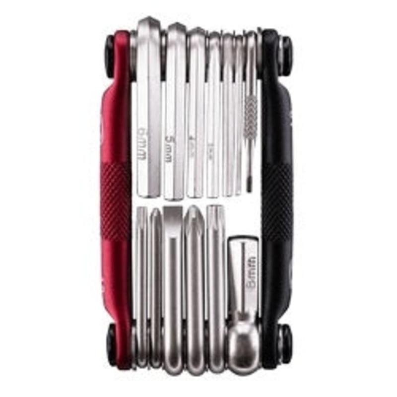 Crank Brothers M13 Multi-Tool - Black & Red