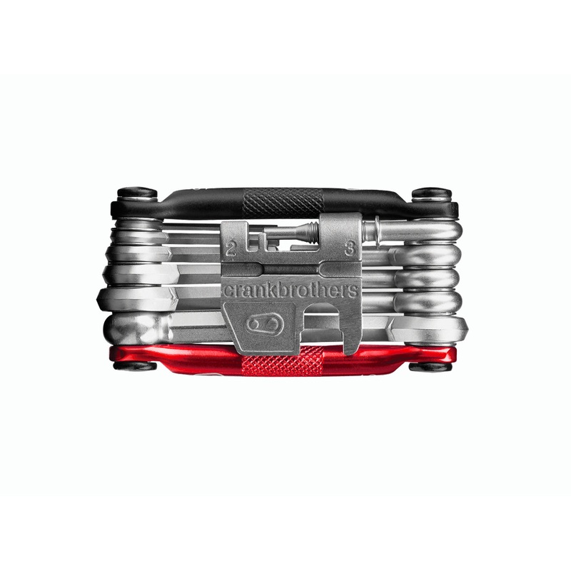Crank Brothers M17 Multi-Tool - Black-Red