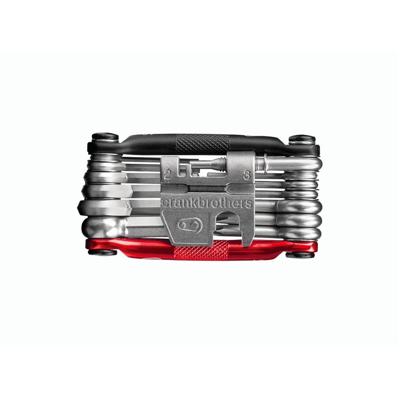 Crank Brothers M19 Multi-Tool - Black-Red