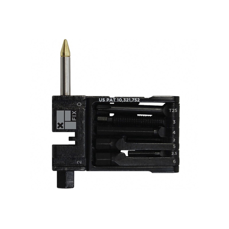 Fix Manufacturing Wheelie Wrench Pro Folding Tool with Dynaplug - Black