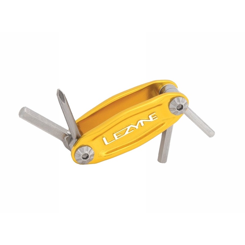 Lezyne Stainless 4 Multi-Tool - Gold