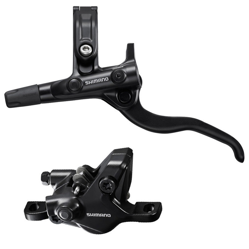 Shimano Deore M4100/MT410 Disc Brake & Lever - Front - Black