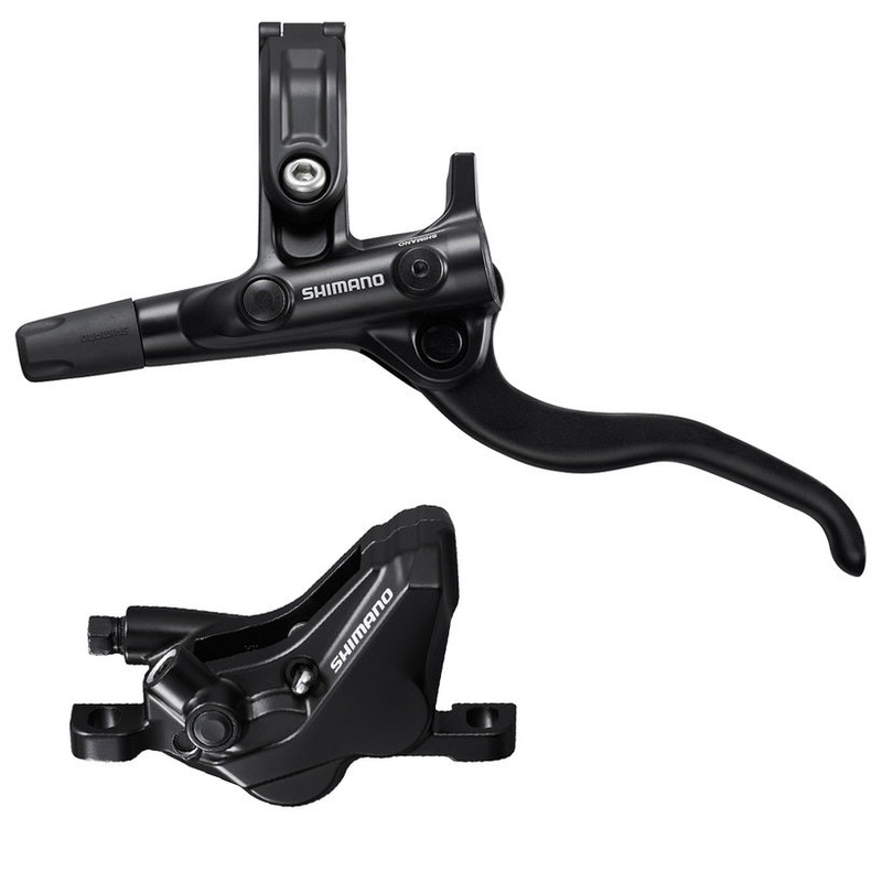 Shimano Deore M4100/MT420 Disc Brake & Lever - Front - Black