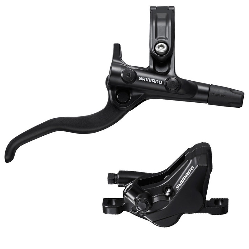 Shimano Deore M4100/MT420 Disc Brake & Lever - Rear - Black