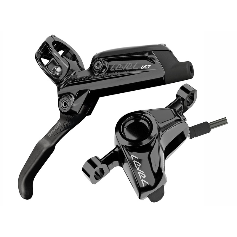 SRAM Level Ultimate Disc Brake - With Ti Hardware - Front - Anodised Black