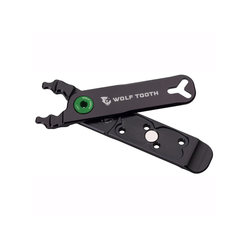 Wolf Tooth Components Combo Masterlink Pliers - Black-Green