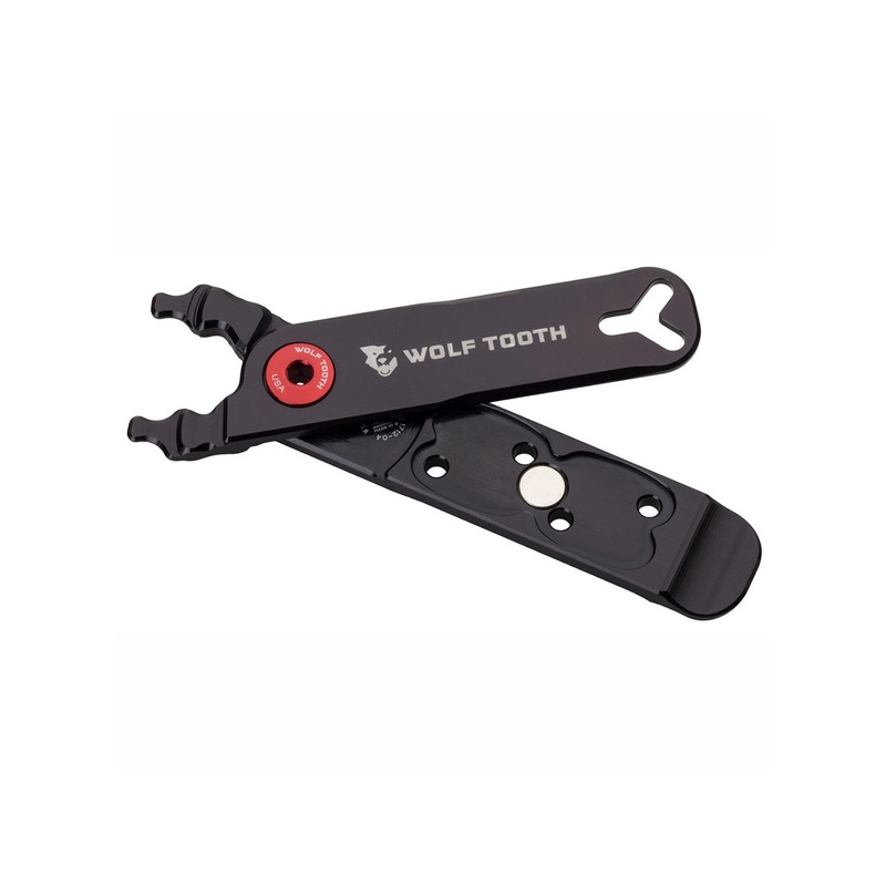 Wolf Tooth Components Combo Masterlink Pliers - Black-Red
