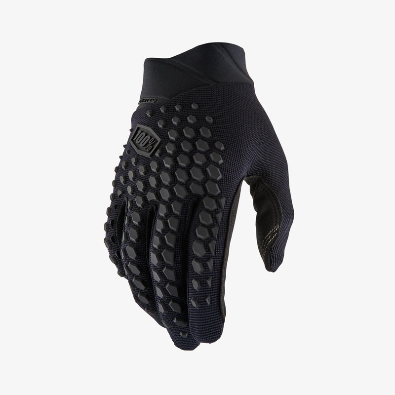 100% Geomatic Glove - Black-Charcoal