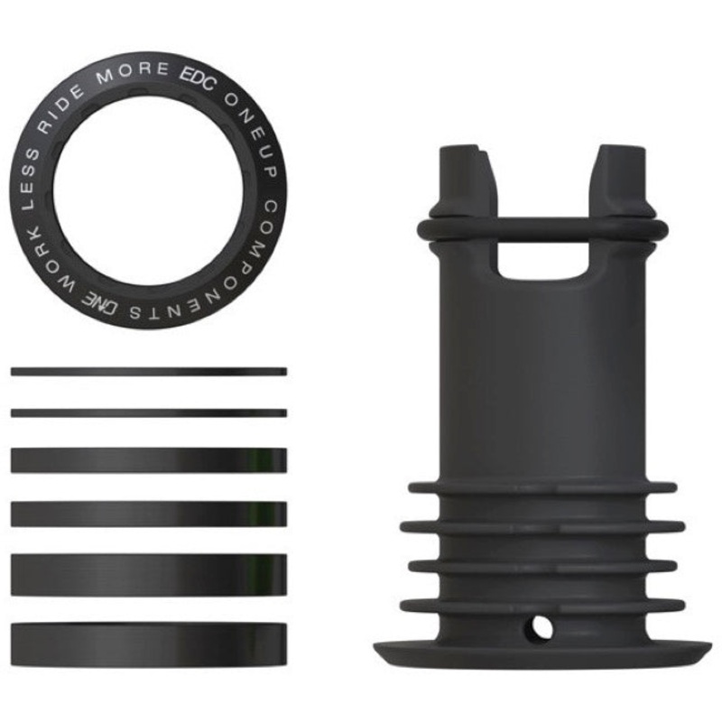 OneUp EDC Tool System Top Cap - Black