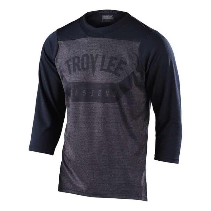 Troy Lee Designs Ruckus 3/4 Sleeve MTB Jersey - Arc - Black