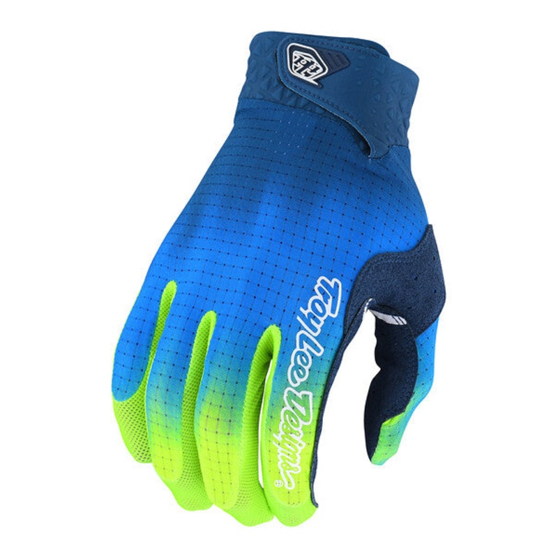 Troy Lee Designs Air MTB Glove - Jet Fuel - Navy-Yellow