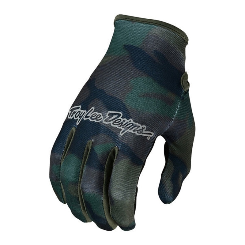 Troy Lee Designs Flowline MTB Glove - Brushed Camo - Army - 2023