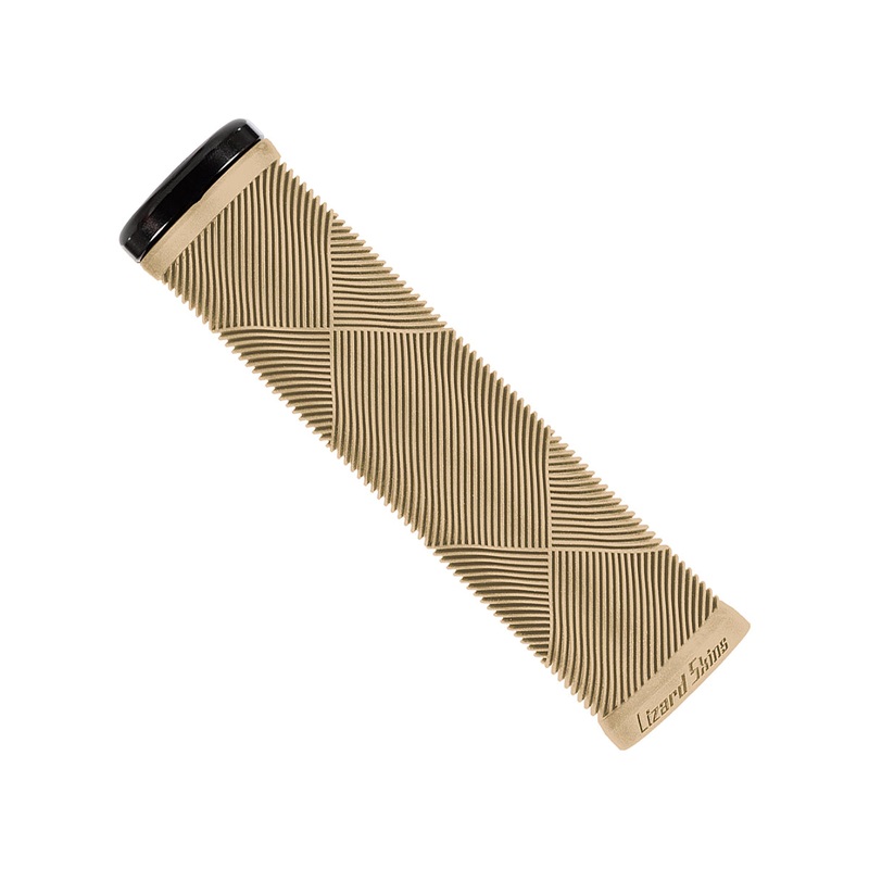Lizard Skins Strata Lock On MTB Grip - Sand Tan