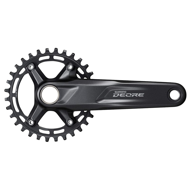 Shimano Deore M5100-1 Crankset - Black