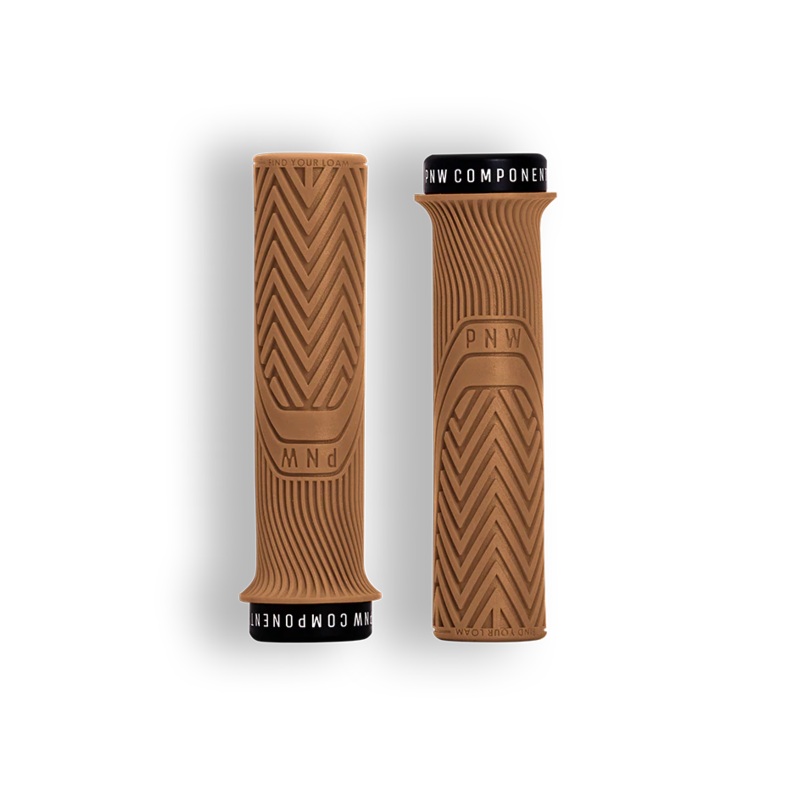 PNW Loam MTB Lock-On Grips - Peanut Butter