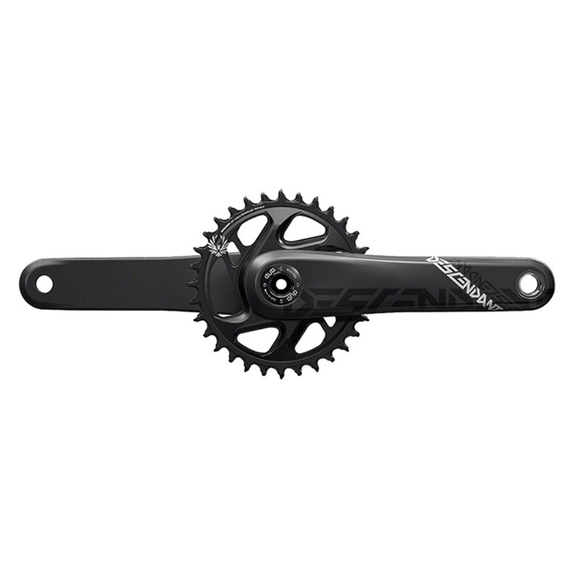 Truvativ Descendant Carbon Eagle Boost DUB 12 Spd Crankset - Black