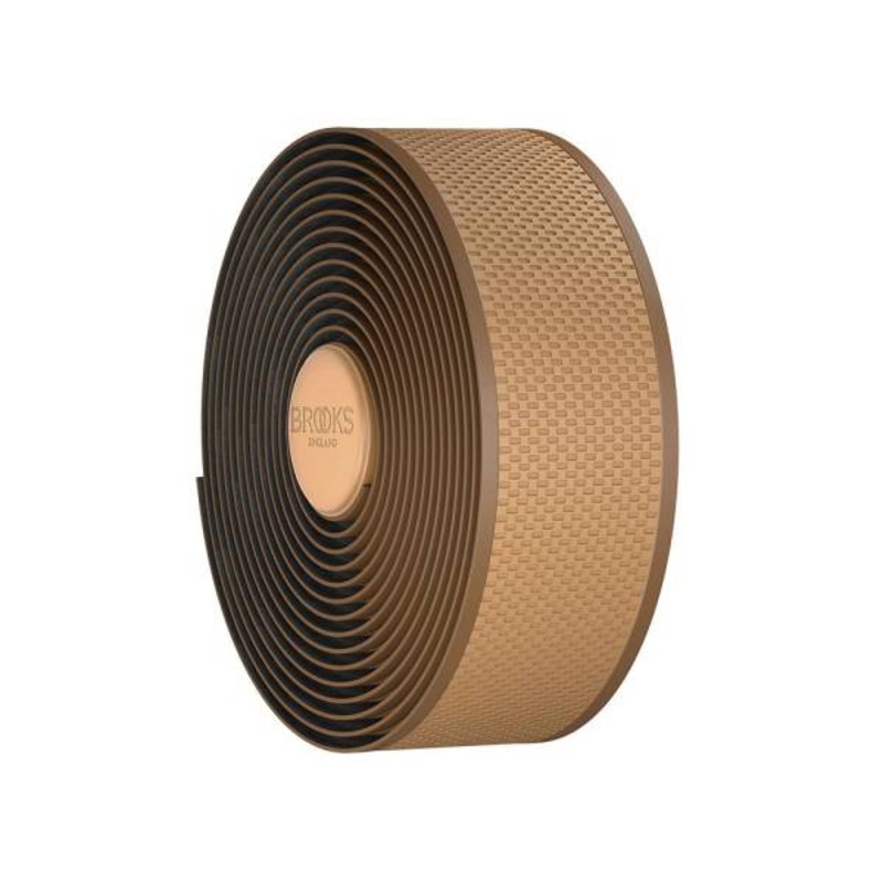 Brooks England Cambium Rubber Bar Tape - Natural Brown