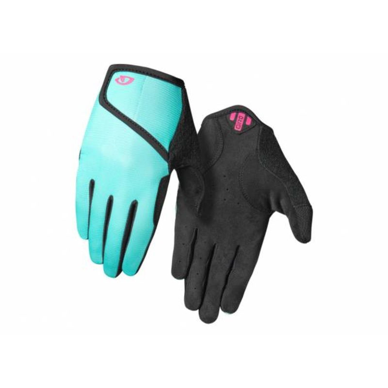Giro DND Junior MTB Glove - Youth - Screaming Teal-Neon Pink