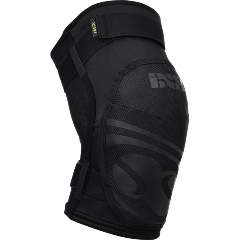 iXS Hack EVO+ Knee Guard - Black
