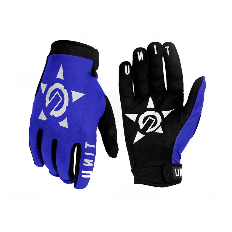 Unit Fixed MTB Glove - Blue - 2022