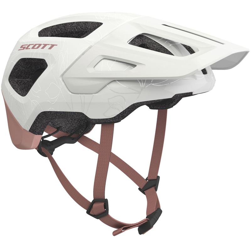 Casco bambino Scott Argo Plus Junior - Bianco rosa