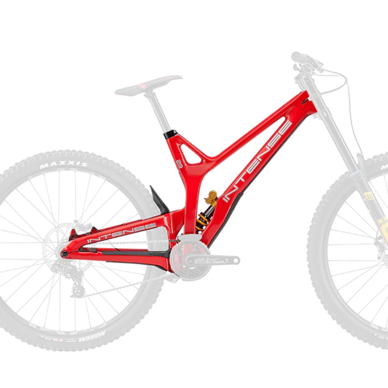 Intense M29 Downhill Frame - Ohlins Shock - Red - 2022