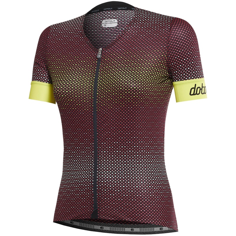 Maglia donna Dotout Rainbow - Rosa giallo