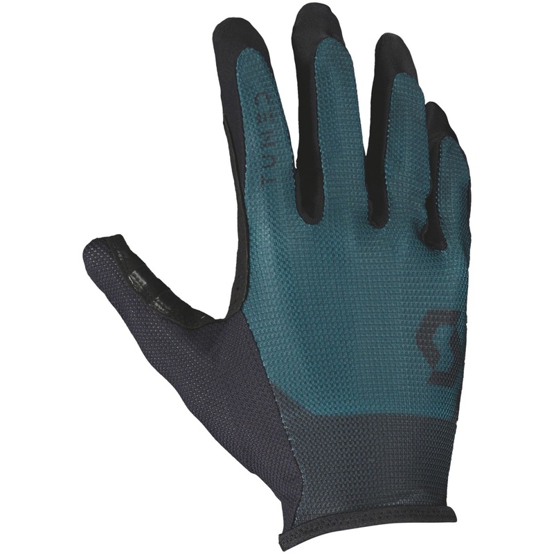 Guanti mtb Scott Traction Tuned LF - Verde scuro