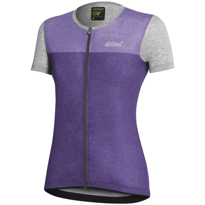 Maglia donna Dotout Glory - Viola grigio