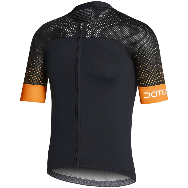 Maglia Dotout Hybrid - Nero arancio