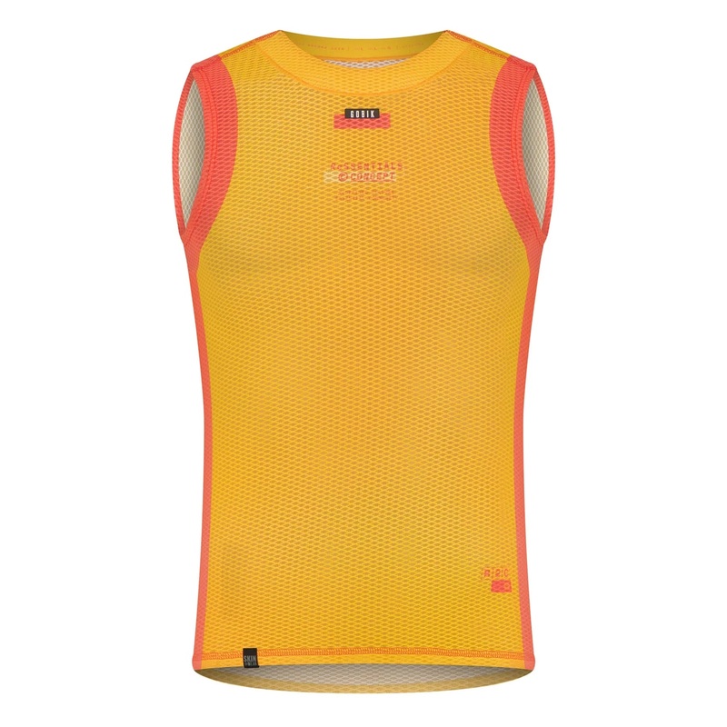 Maglia intima senza maniche Gobik Second Skin Spectra - Giallo