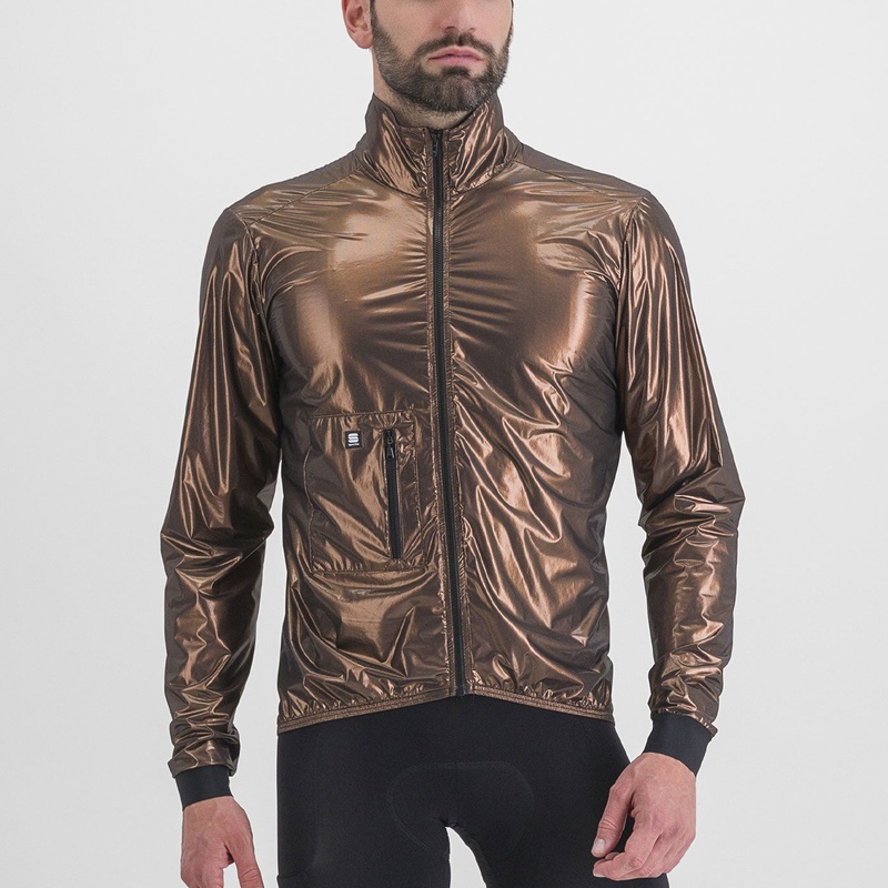 Giacca Sportful Giara Packable - Marrone
