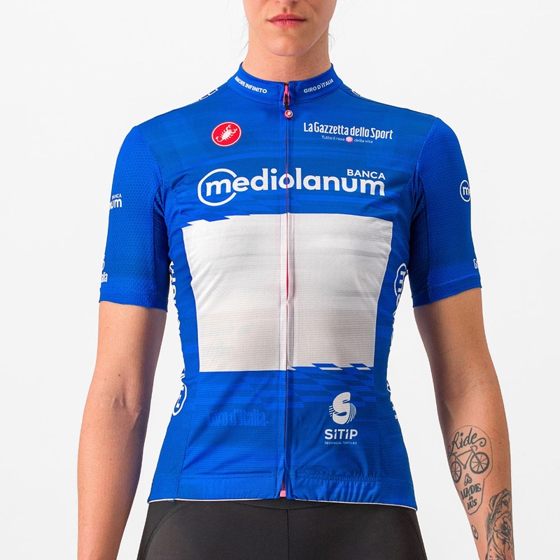 Maglia Azzurra donna Giro d'Italia 2023 Competizione