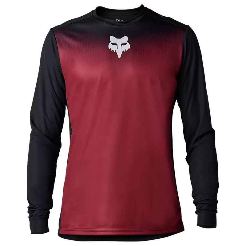 Maglia maniche lunghe Fox Ranger Keel - Bordeaux