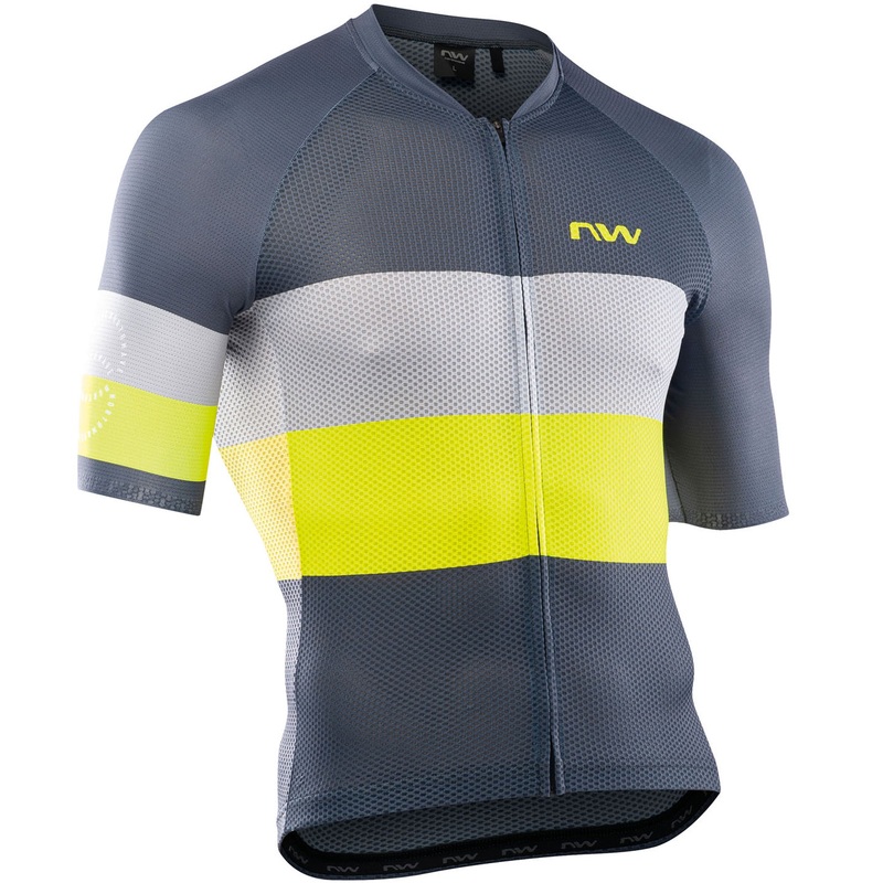 Maglia Northwave Blade Air - Grigio giallo