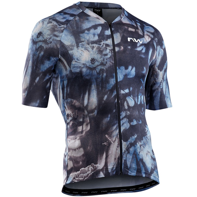 Maglia Northwave Blade Flower - Blu