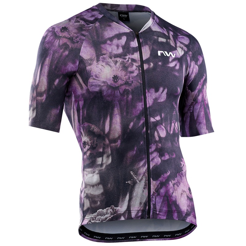 Maglia Northwave Blade Flower - Viola