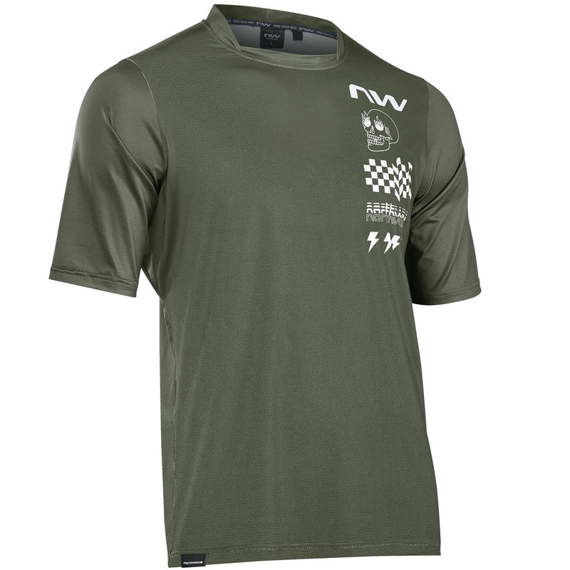 Maglia Northwave Bomb - Verde scuro