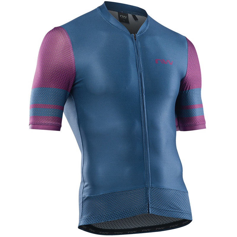 Maglia Northwave Storm Air - Blu bordeaux