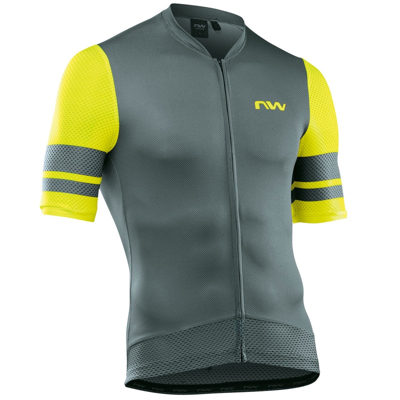 Maglia Northwave Storm Air - Verde giallo