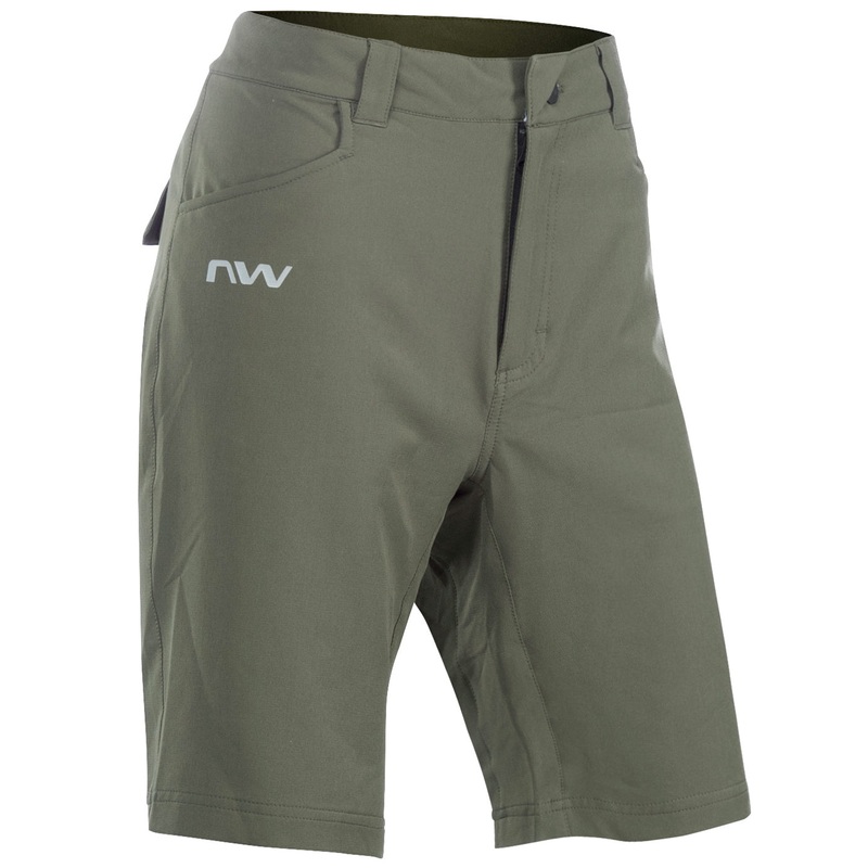 Pantaloncini donna Northwave Escape baggy - Verde