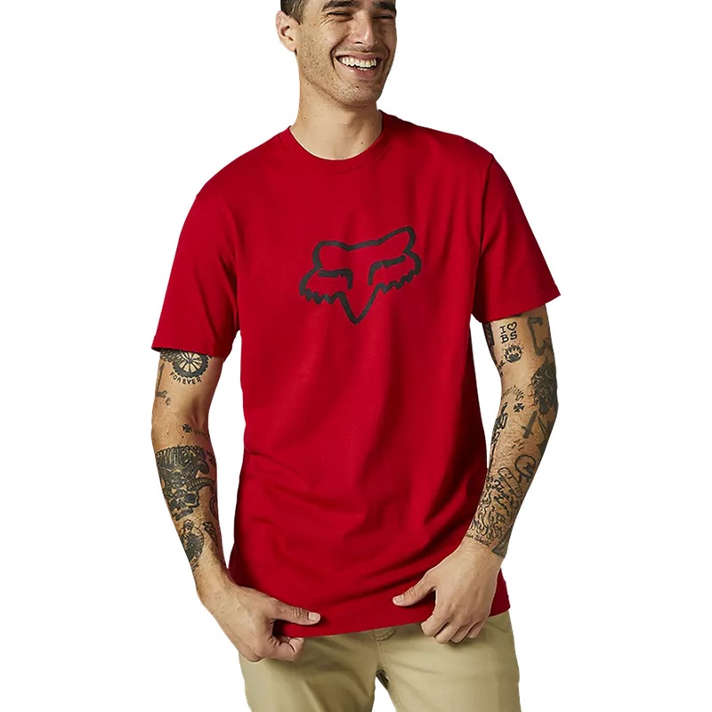 T-Shirt Fox Legacy Head - Rosso