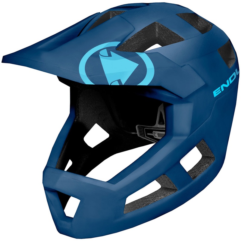 Casco Endura SingleTrack Full Face - Blu