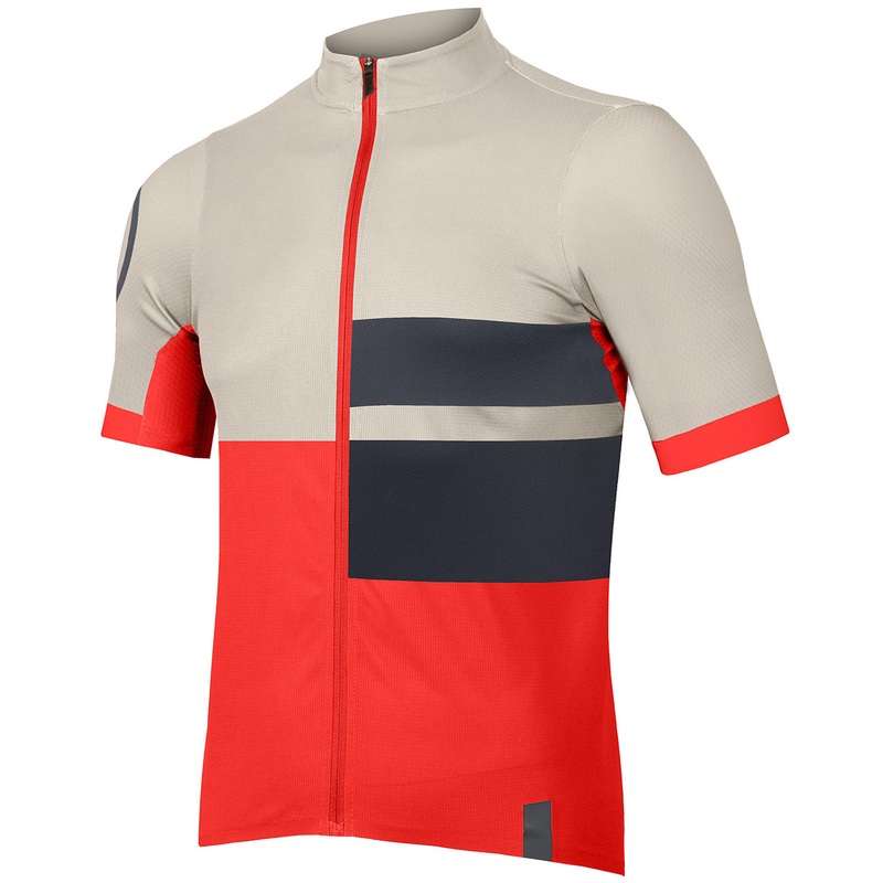 Maglia Endura FS260 Print - Rosso