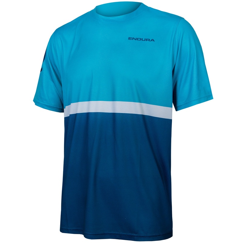 Maglia Endura SingleTrack Core T 2 - Blu